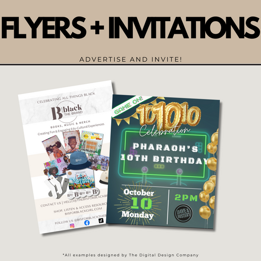 Flyers & Invitations