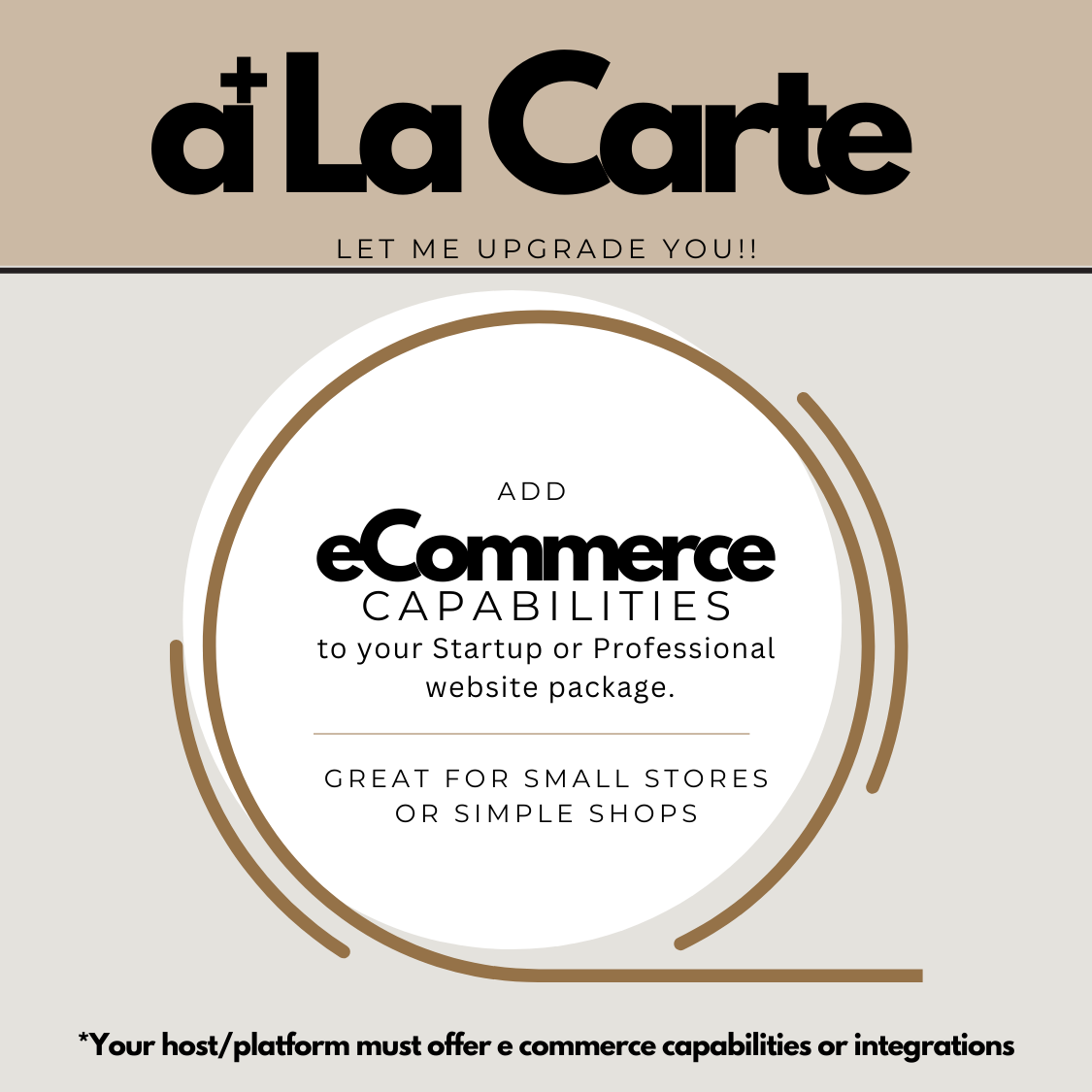 a La Carte | eCommerce