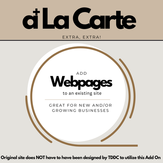 a La Carte | Webpages