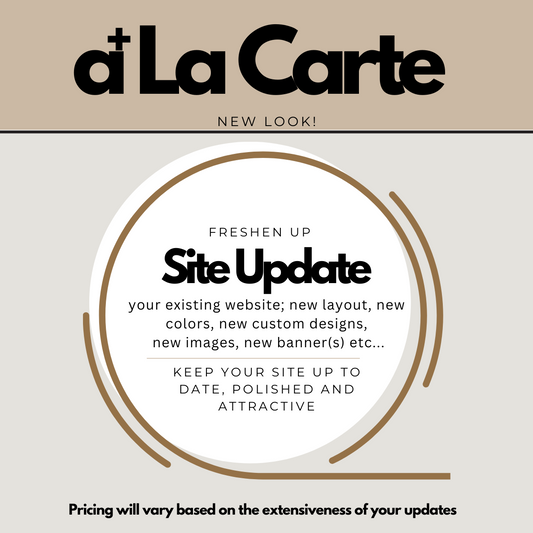 a La Carte | Site Update